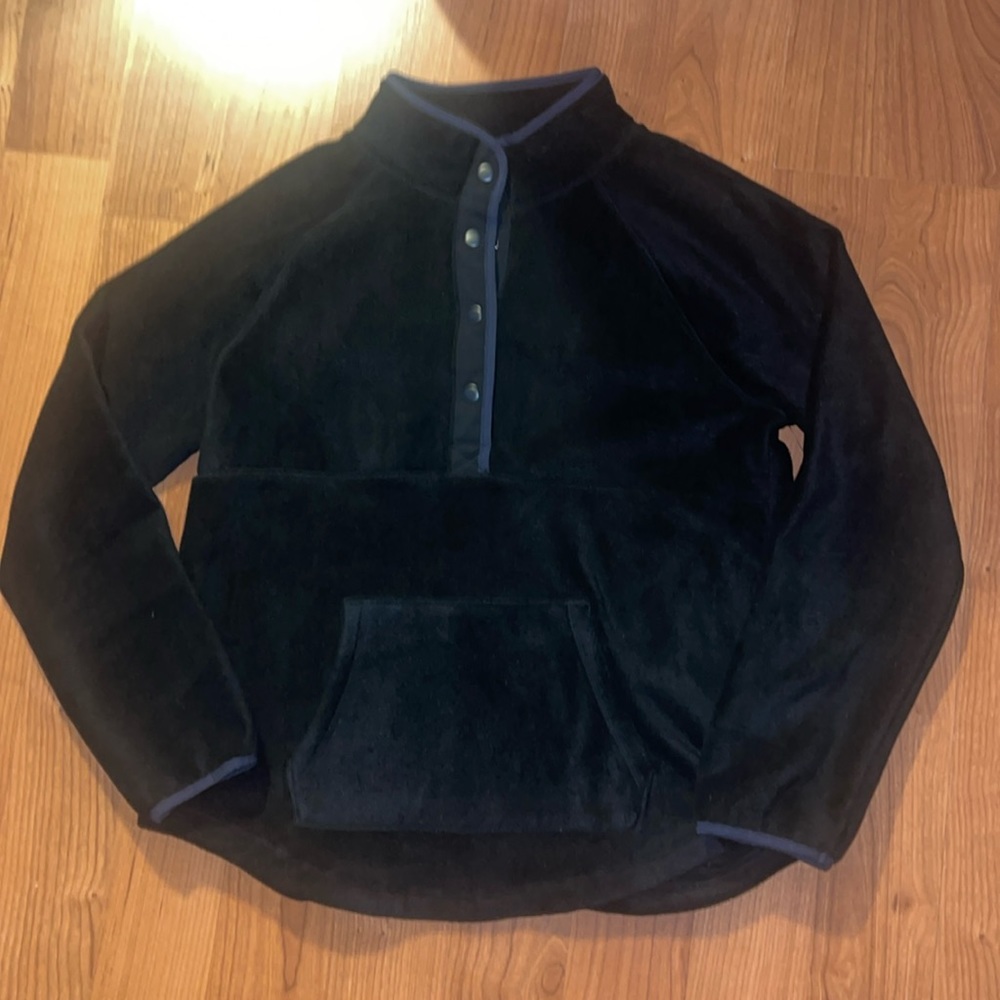 Half Button Up Fleece Pullover